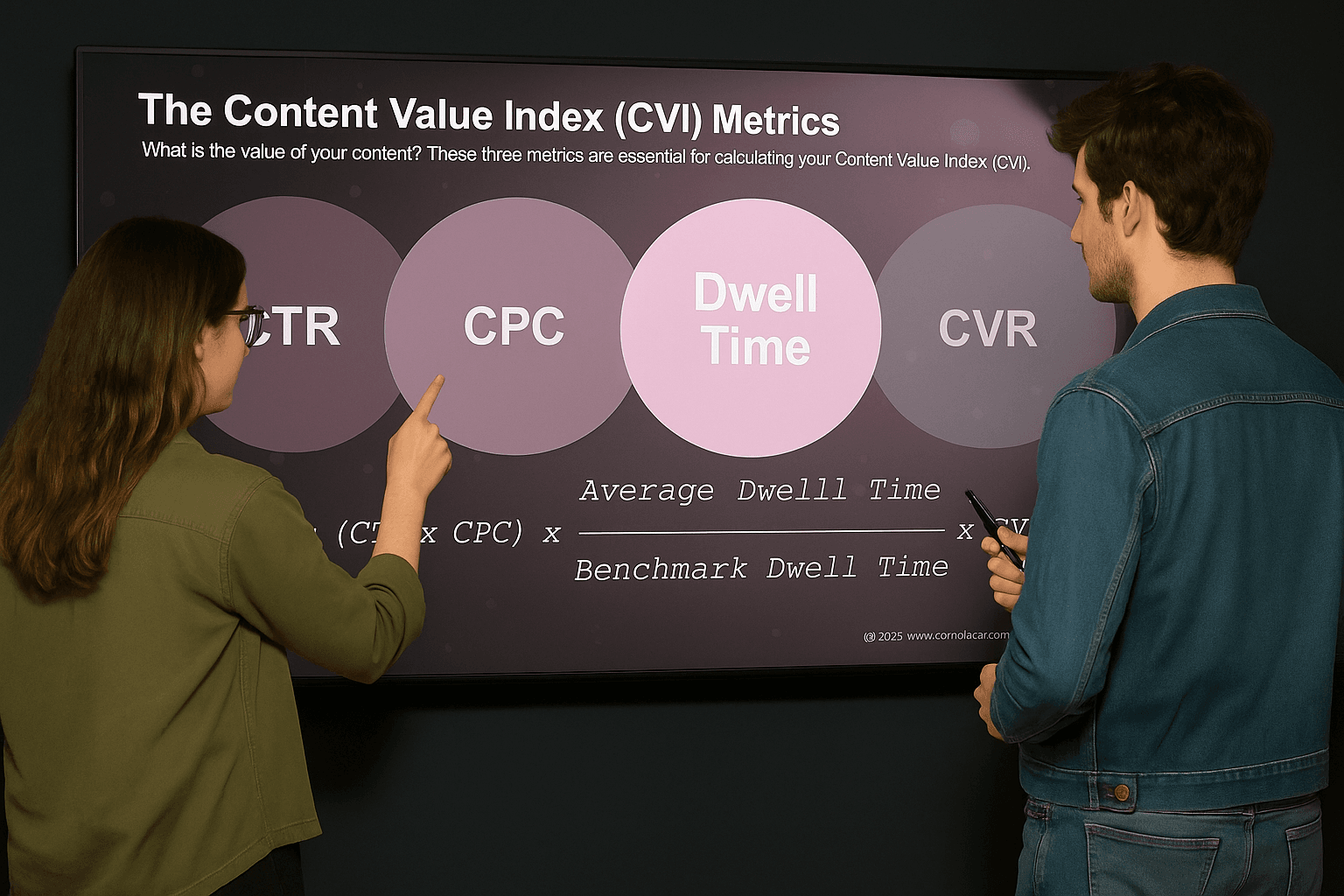 What is the value of your content? These three metrics, CPC, CTR and Dwell Time, are essential for calculating your Content Value Index (CVI).